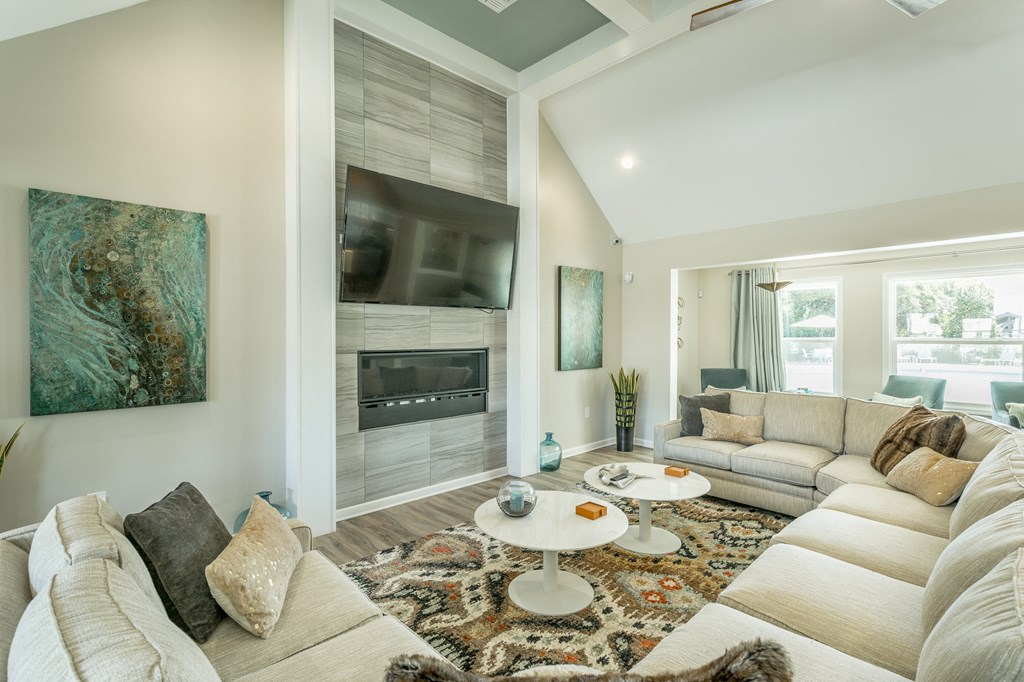 Resident Lounge at Hawthorne at Lily Flagg in Huntsville, AL