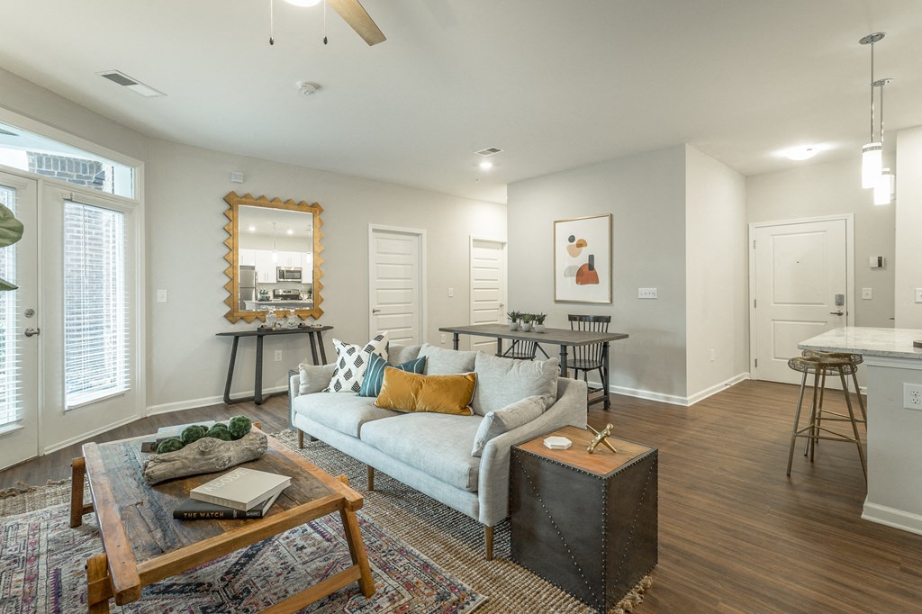 Hawthorne at the W Living Room