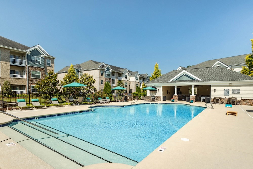 Amenities take a dip in our resort style swimming pool