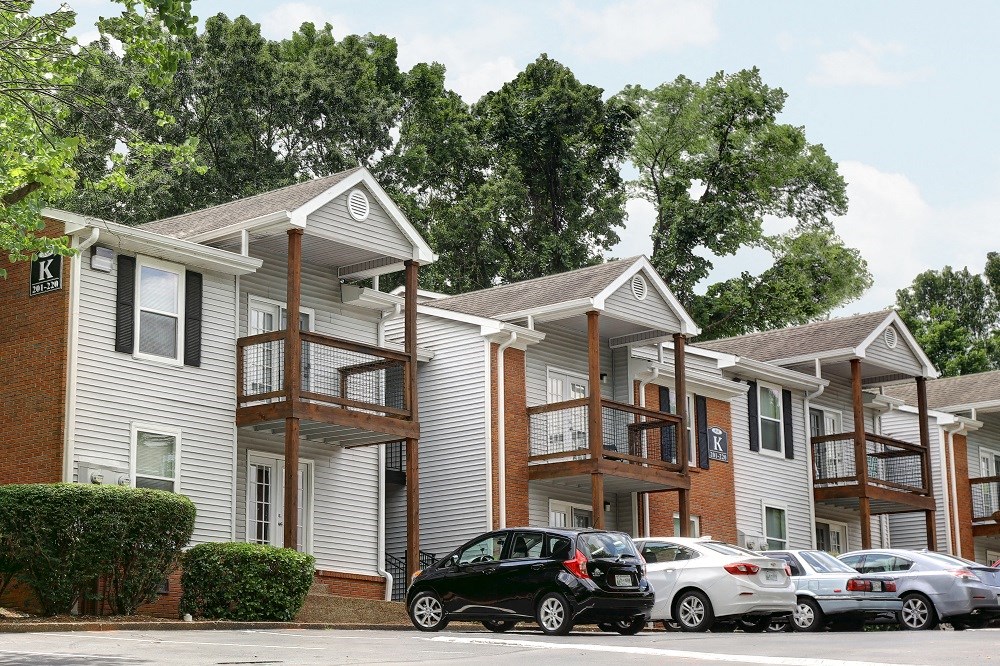 private patios and balconies