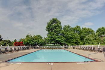 Sparkling Swimming Pool at Autumn Pointe in Raleigh, NC