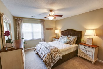 Bedroom at Brookefield Apartment Homes in Raleigh, NC Bedroom at Brookefield Apartment Homes in Raleigh, NC