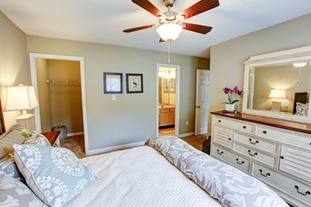 Bedroom at Brookefield Apartment Homes in Raleigh, NC Bedroom at Brookefield Apartment Homes in Raleigh, NC