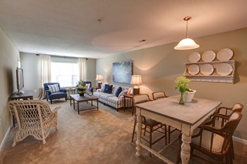 Living Room at Amelia Village in Clayton, NC - Photo Gallery 22
