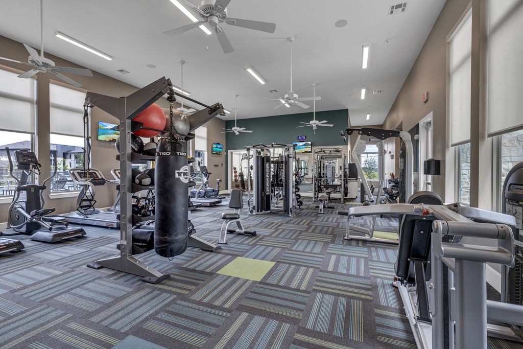 Fitness Center at Hawthorne at Blanco Riverwalk