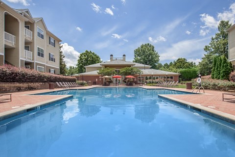 the preserve at ballantyne commons pool and community building