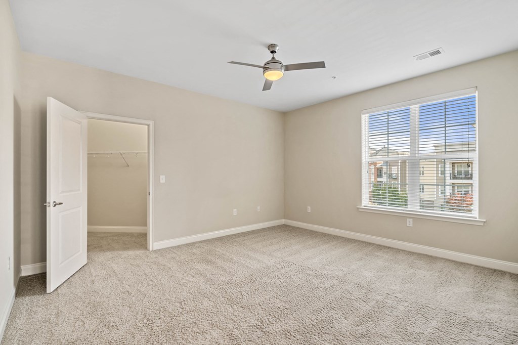 Bedroom at The Village Lofts in Greensboro, NC