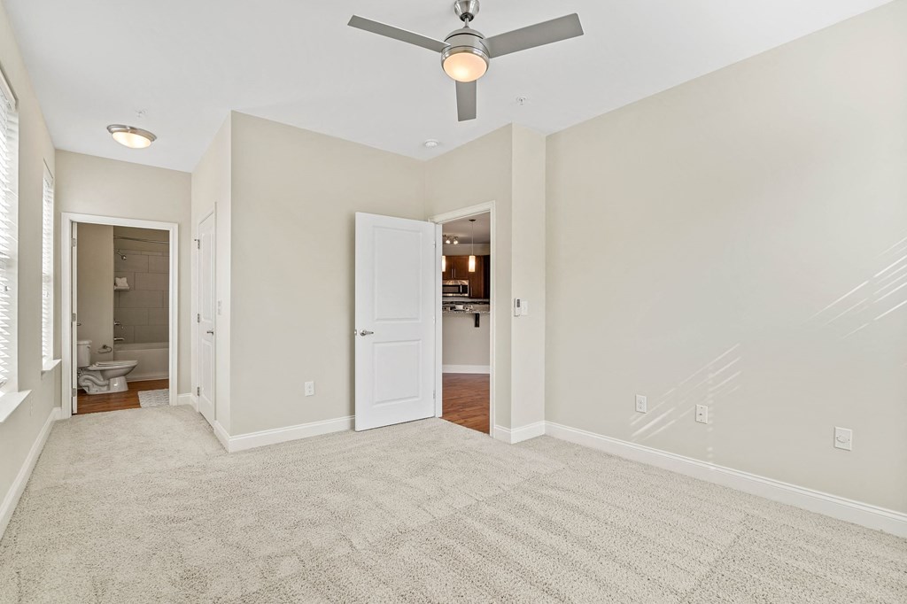 Bedroom at The Village Lofts in Greensboro, NC