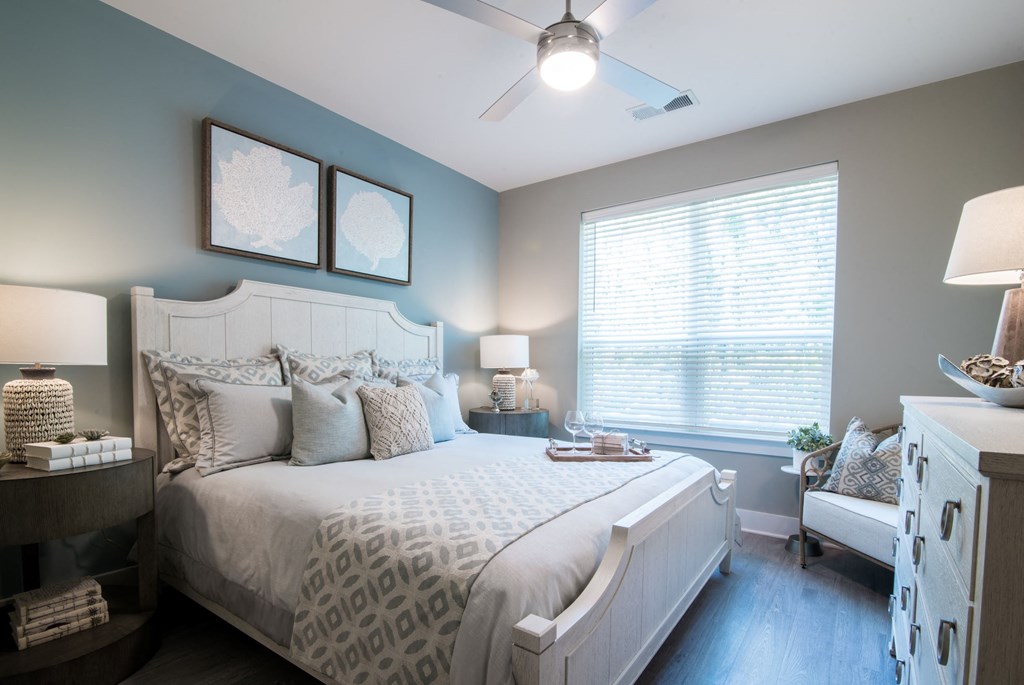 Spacious Bedroom at Hawthorne at  Indy West in Wilmington, NC