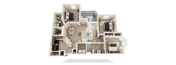 a floor plan of a 1 bedroom apartment with a bathroom and a living room