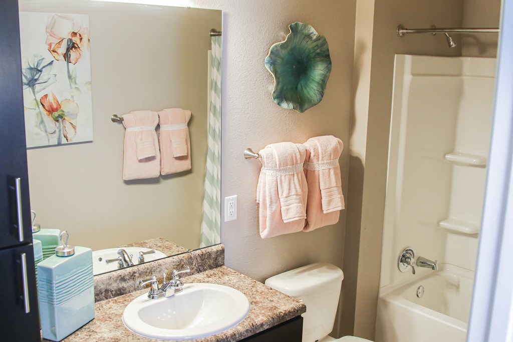 Bathroom at The Retreat at Juban in Denham Springs, LA