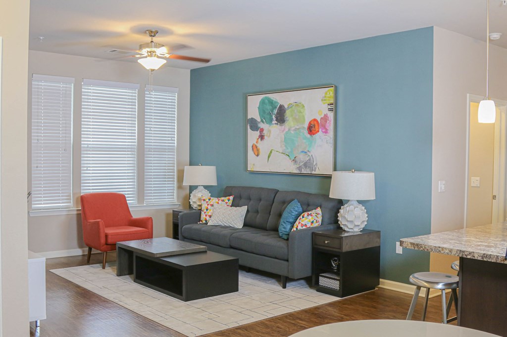 Living Room at The Retreat at Juban in Denham Springs, LA