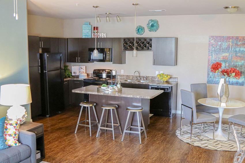 Kitchen at The Retreat at Juban in Denham Springs, LA Kitchen at The Retreat at Juban in Denham Springs, LA