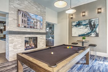 Resident Game Lounge at Crabtree Lakeside in Raleigh, NC - Photo Gallery 13