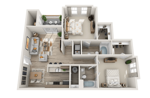 2501 Hammock St. 1-3 Beds Apartment for Rent - Photo Gallery 24