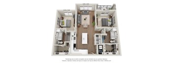 a 1 bedroom floorplan is shown in this image
