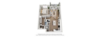 a floor plan of a 3 bedroom apartment