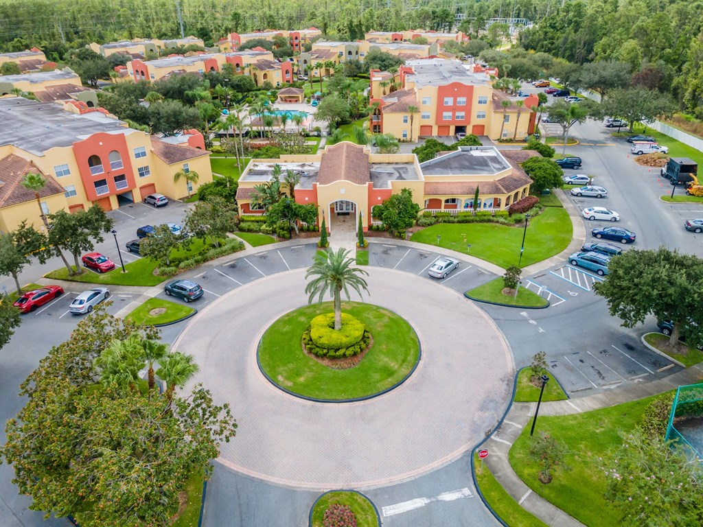 Aerial View of Mission Club Apartments in Orlando, FL Aerial View of Mission Club Apartments in Orlando, FL