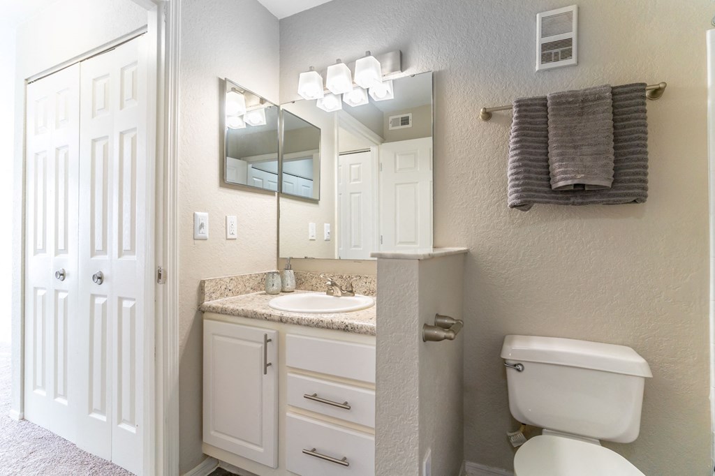 Bathroom at Mission Club Apartments in Orlando, FL