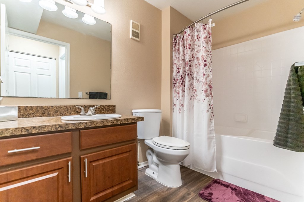 Bathroom at Mission Club Apartments in Orlando, FL