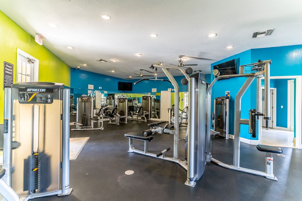 Fitness Center at Mission Club Apartments in Orlando, FL