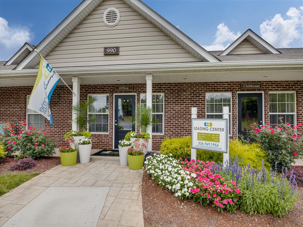 External Apartment View at Hawthorne at the Hall, Rural Hall, North Carolina