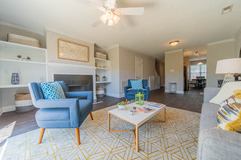 Enjoy spacious living rooms at Haven at RTP