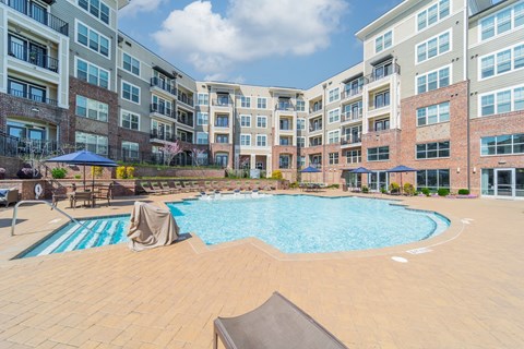 take a dip in our resort style swimming pool