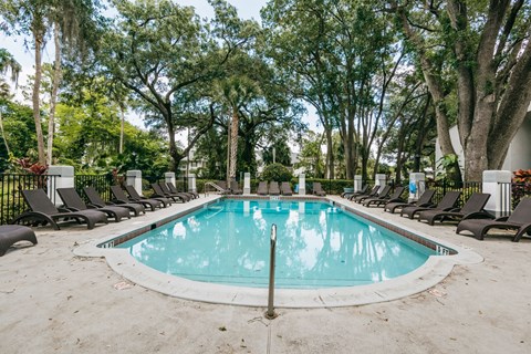 the swimming pool at the resort at longboat key club