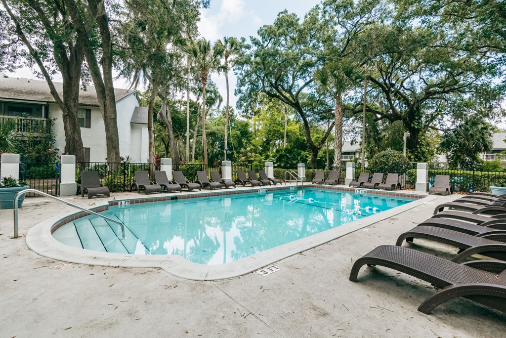 the swimming pool at the resort at longboat key club