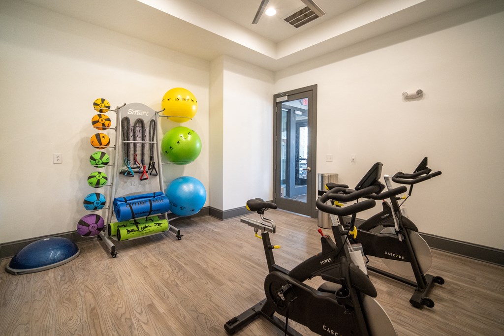 24-hour fitness center