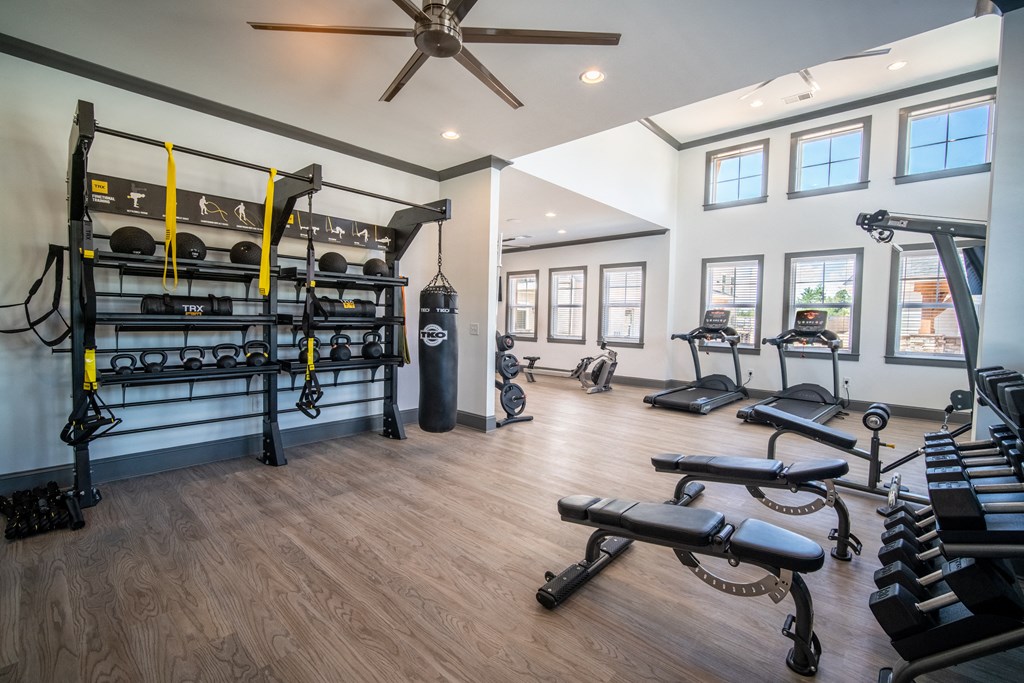 24-hour fitness center