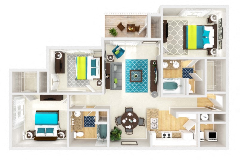 240 Ivy Meadow Lane 1-3 Beds Apartment, Townhouse for Rent - Photo Gallery 46