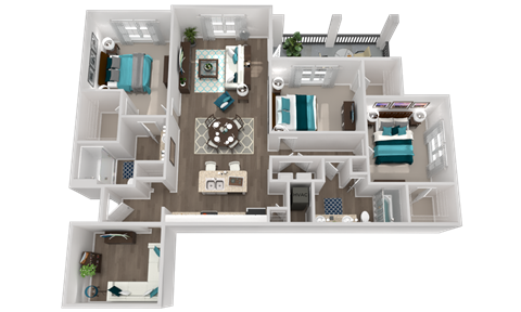 3960 Independence Blvd 1-3 Beds Apartment for Rent - Photo Gallery 64