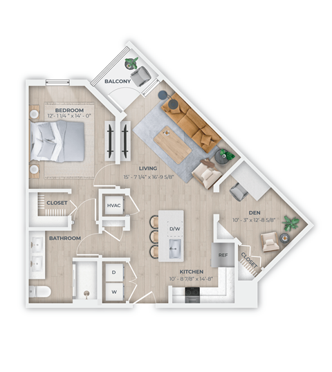 bedrooms floor plan  the residences at sawmill estates apartments in