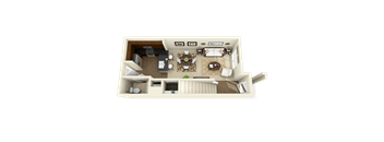 a floor plan of a house