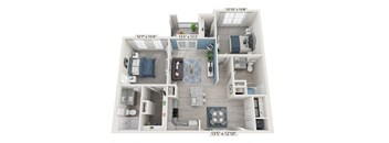 The Boro Floor Plan at 198 Milltown