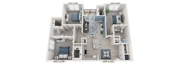 The Depot Floor Plan at 198 Milltown