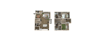 The Newton B3 Floorplan in Charlotte, NC