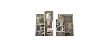 The Newton B6 Floorplan in Charlotte, NC