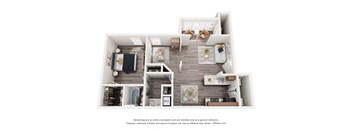 the outlook floor plan  woodland grove apartments