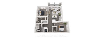 a 1 bedroom floor plan  sierra  2100 sq ft