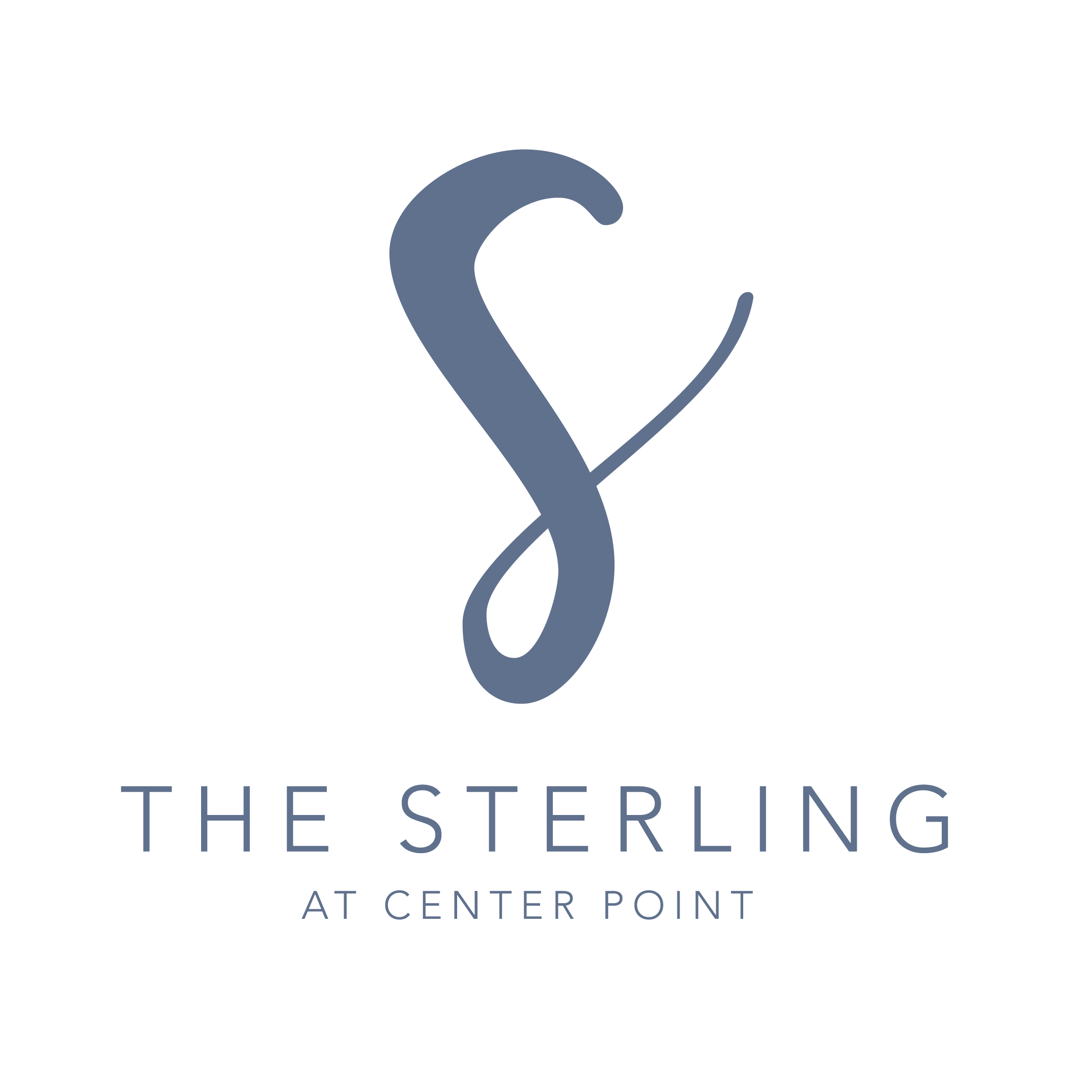 A logo with a stylized 