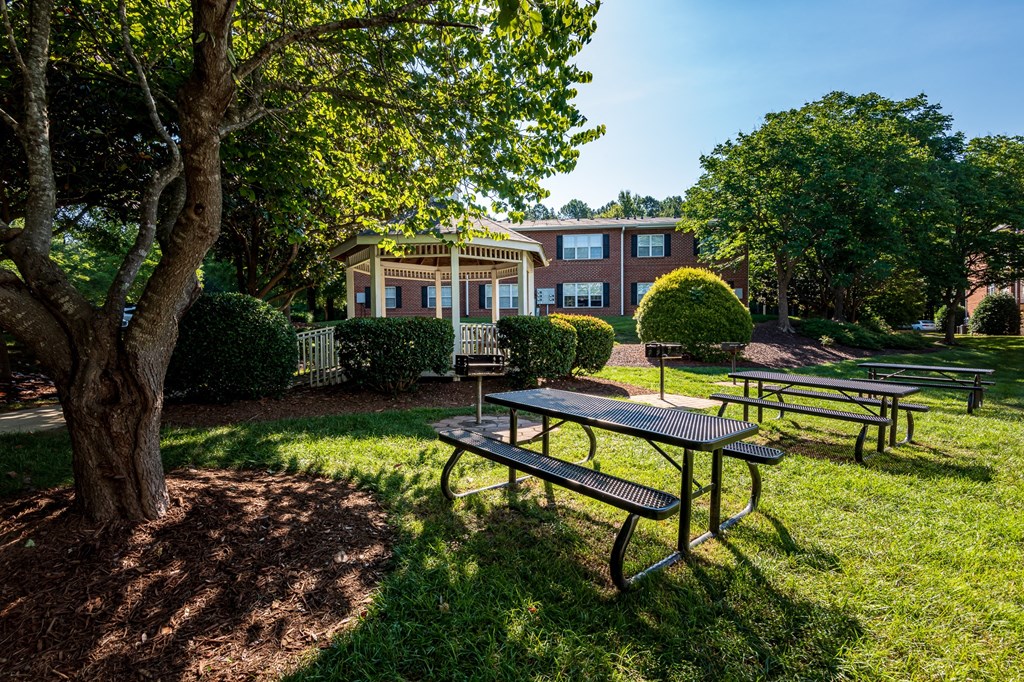 Outdoors sitting area