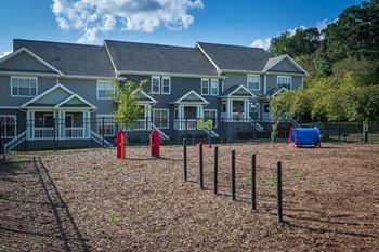 Leash-Free Bark Park at 501 Estates apartment homes in Durham, NC