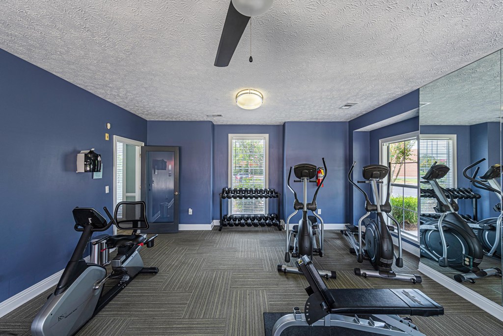 the gym at the windsor apartments oh