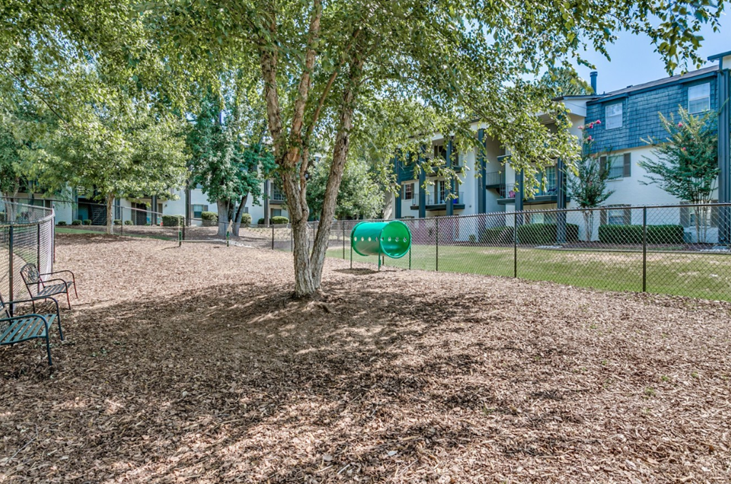 our apartments have a dog park and a playground