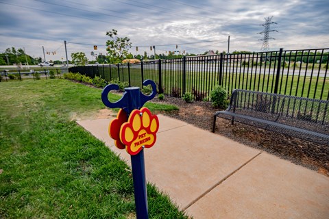 Bark Park at Millis and Main in Jamestown, NC