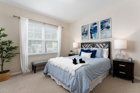 Spacious Bedrooms with Walk-In Closets