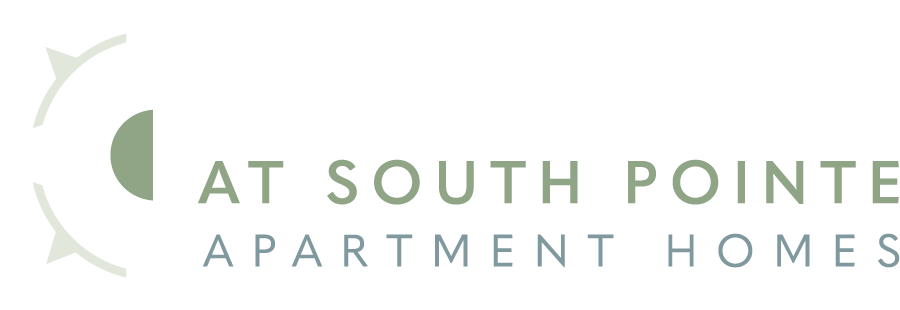a green background with the words inspirations at south pointe a partnership homes logo